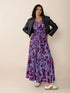 printed-tie-neck-balloon-sleeve-maxi-dress OhSoStyled at Sophia's Style-2
