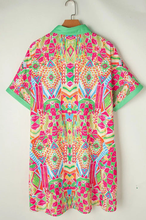 printed-button-down-short-sleeve-dress OhSoStyled at Sophia's Style-6