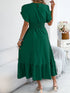 smocked-frill-round-neck-midi-dress OhSoStyled - Sophia's Style in -15