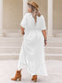 plus-size-round-neck-half-sleeve-dress OhSoStyled - Sophia's Style-8