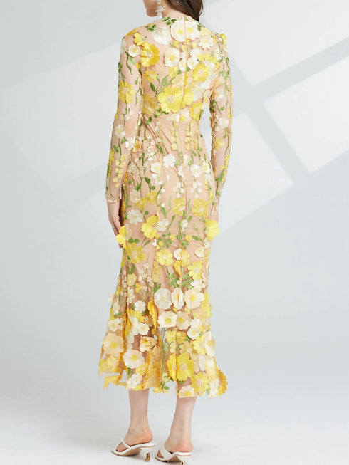 floral-embroidered-mesh-long-sleeve-midi-dress-OhSoStyled-Sophia's-Style-23