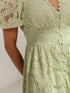 lace-v-neck-short-sleeve-dress OhSoStyled - Sophia's Style in White-12