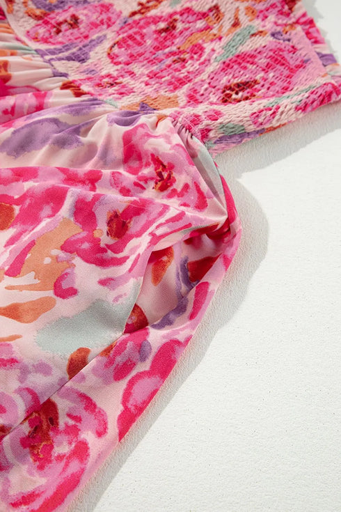 floral-print-shirred-one-shoulder-maxi-dress OhSoStyled at Sophia's Style-9