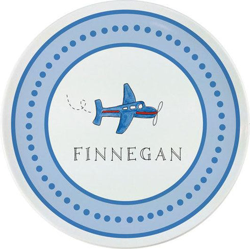 Airplane Kids Plate