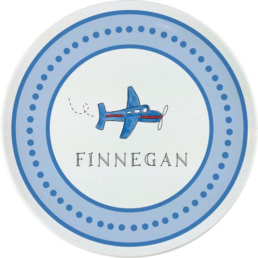 Airplane Kids Plate