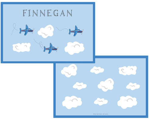 Airplane placemat