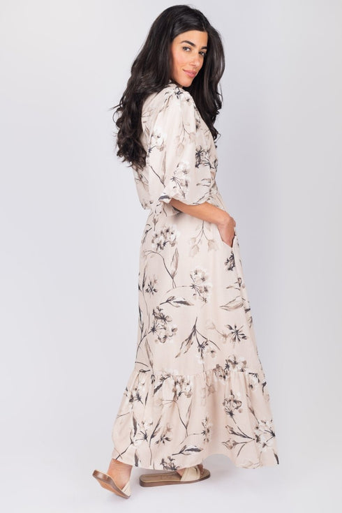 alice-dress-short-sleeve-beige Yakira Bella Sophia's Style-womens-sizes-XL-5