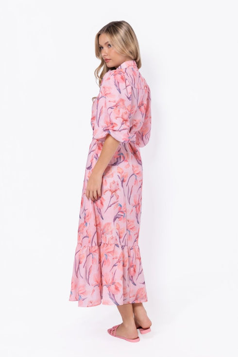 alice-dress-short-sleeve-peach-flower-yakira-bella-sophias-style-3