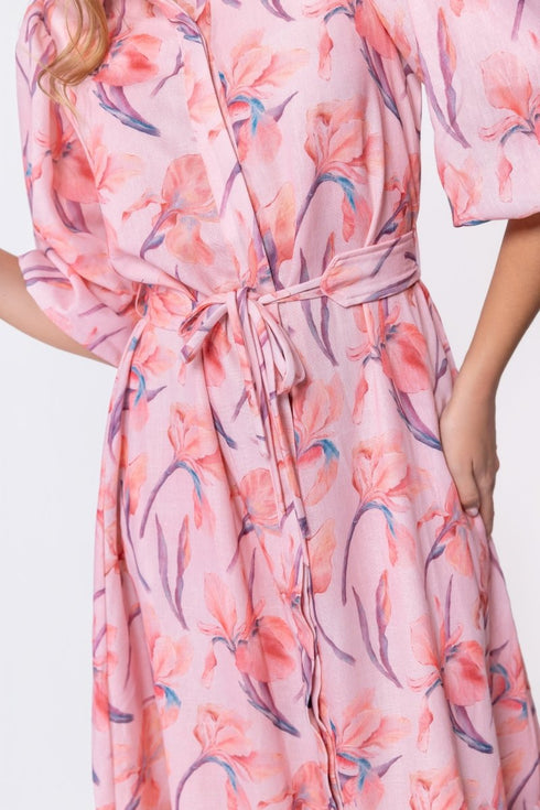 alice-dress-short-sleeve-peach-flower-yakira-bella-sophias-style-5
