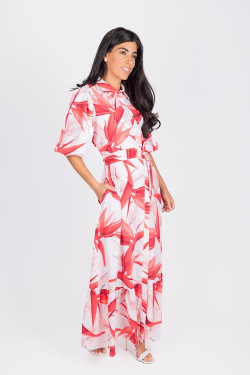 alice-dress-short-sleeve-red-white Yakira Bella Sophia's Style-womens-sizes-M-3