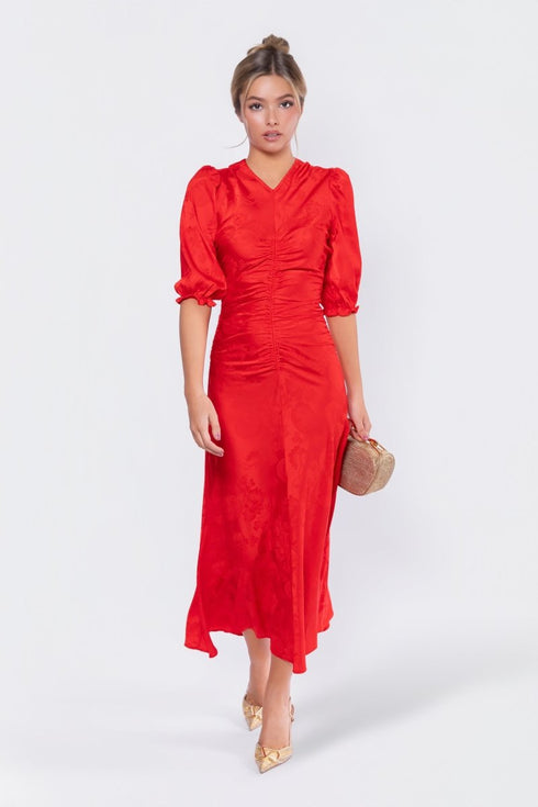 audrey-dress-short-sleeve-red-solid-yakira-bella-sophias-style-2