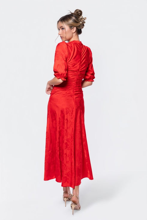 audrey-dress-short-sleeve-red-solid-yakira-bella-sophias-style-5
