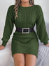 cable-knit-round-neck-sweater-dress-Sophia's Style-11