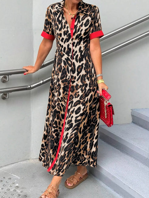 leopard-print-button-down-dress-with-contrast-trim-OhSoStyled-Sophia's-Style-19