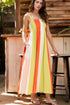 color-block-smocked-maxi-cami-dress OhSoStyled - Sophia's Style-1