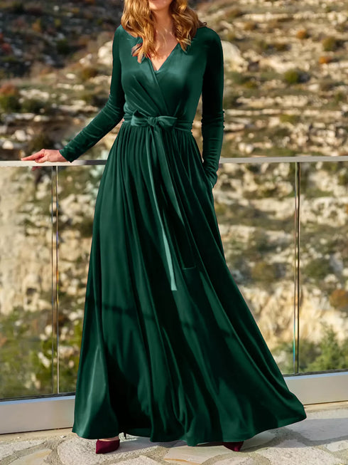 velvet-long-sleeve-maxi-dress-OhSoStyled-Sophia's-Style-7