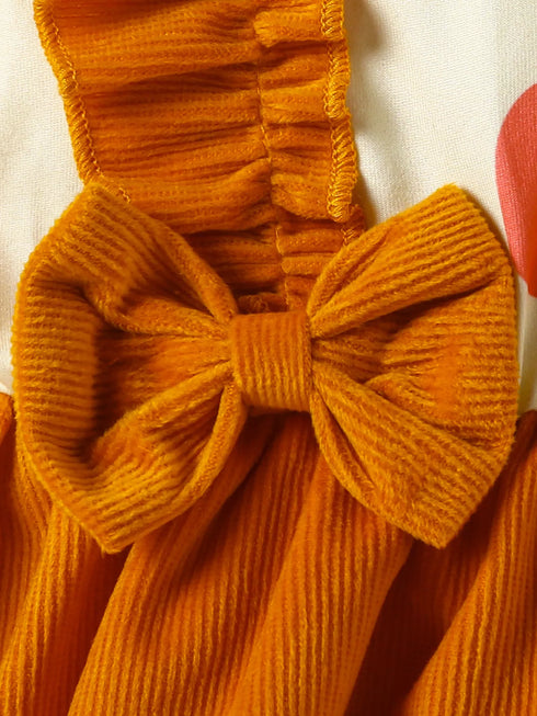 childrens-pumpkin-print-ruffle-dress-with-bow-headband-ohso-kids-sophias-style-6