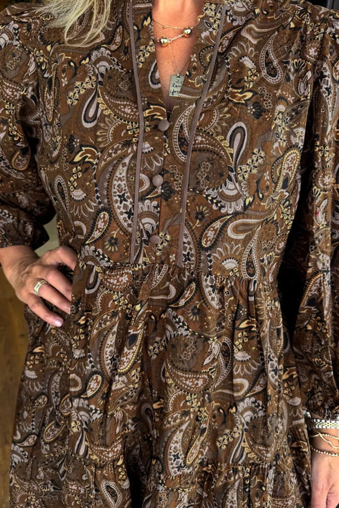 paisley-print-notched-mini-dress-OhSoStyled-Sophia's-Style-4