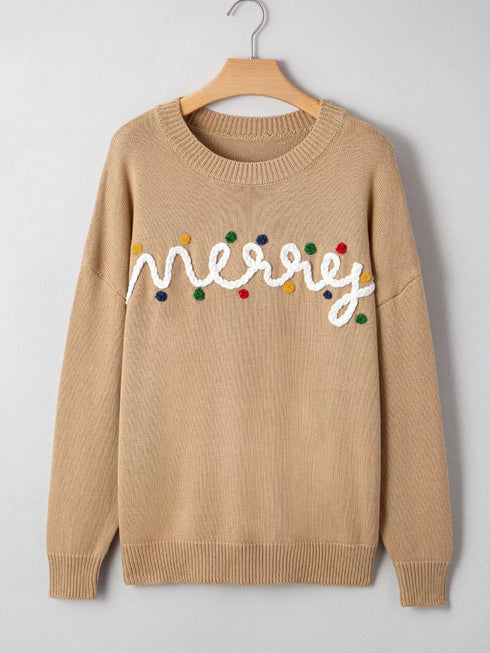 merry-colorful-dot-detail-christmas-dolman-sweater-Sophia's Style-6