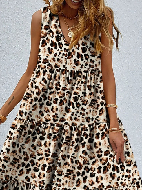 printed-v-neck-tiered-maxi-tank-dress OhSoStyled at Sophia's Style-3