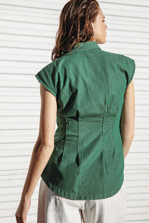 clean-slate-denim-top Flying Tomato-Sophia's Style-2