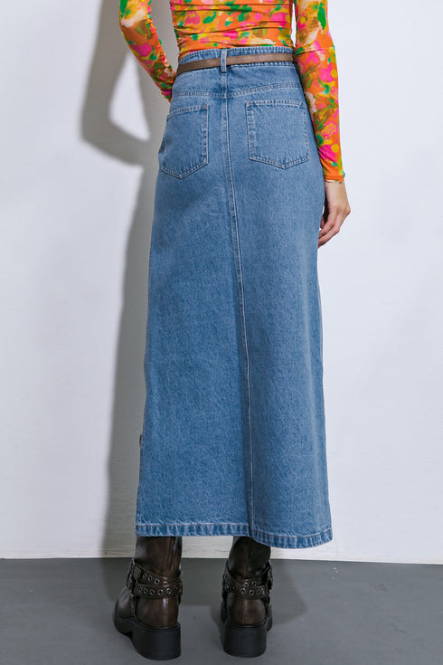 keep-shining-denim-midi-skirt Flying Tomato-Sophia's Style-2