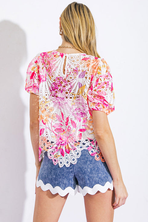 cant-be-outdone-woven-top Flying Tomato-Sophia's Style-2