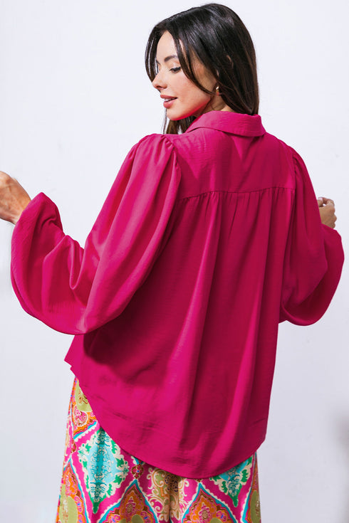 comfortable-charm-woven-top Flying Tomato-Sophia's Style-12