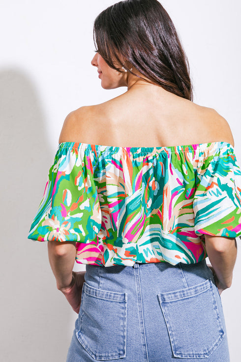 bring-good-energy-woven-top Flying Tomato-Sophia's Style-2