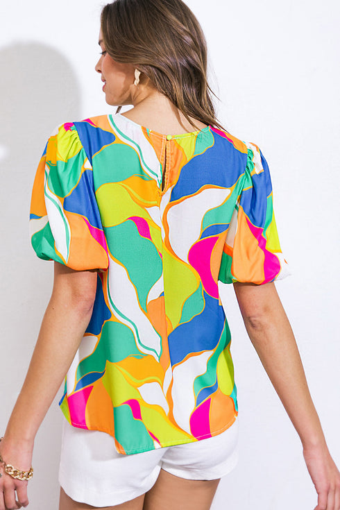 coastal-vibes-woven-top Flying Tomato-Sophia's Style-2