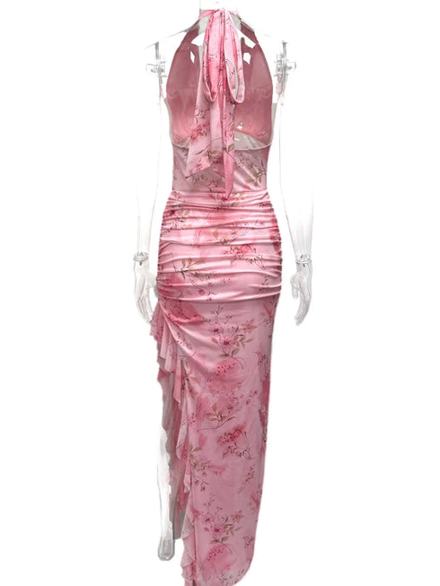 ruffled-floral-print-halter-neck-cami-dress-OhSoStyled-Sophia's-Style-8