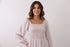 Floral tulip smocked mom dress
