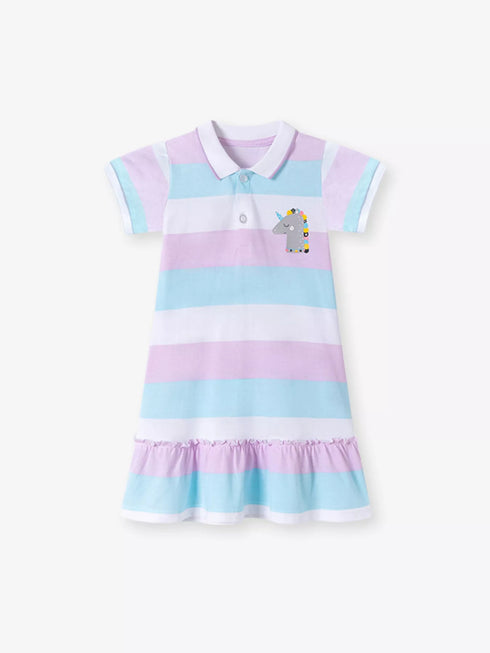 childrens-striped-unicorn-polo-dress-ohso-kids-sophias-styleDresses-1