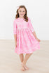 shine-bright-3-4-sleeve-pocket-twirl-dress Mila & Rose - Sophia's Style--4T--5