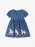 childrens-unicorn-short-sleeve-dress-ohso-kids-sophias-style-1