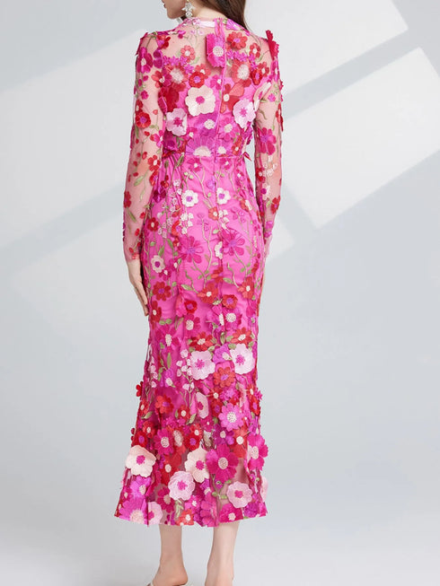 floral-embroidered-mesh-long-sleeve-midi-dress-OhSoStyled-Sophia's-Style-17