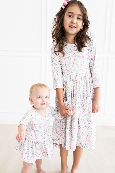 one-in-a-million-3-4-sleeve-pocket-twirl-dress Mila & Rose - Sophia's Style-2