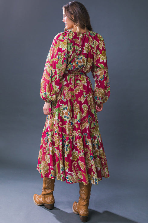 florally-chic-woven-midi-dress Flying Tomato-Sophia's Style-2