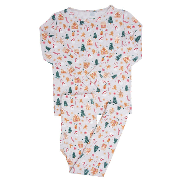 santas-cookies-big-kid-pajama Sophia's StyleBig Kid PJ-1