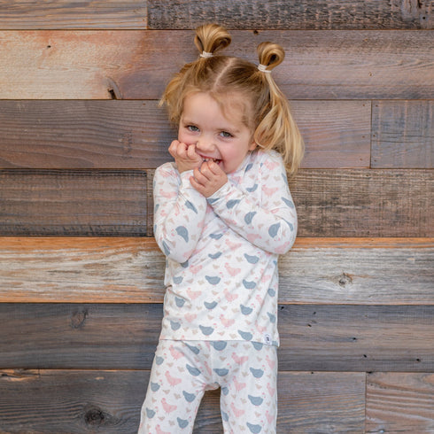 pink-farm-hens-bamboo-big-kid-pajama Sweet Bamboo - Sophia's Style-4