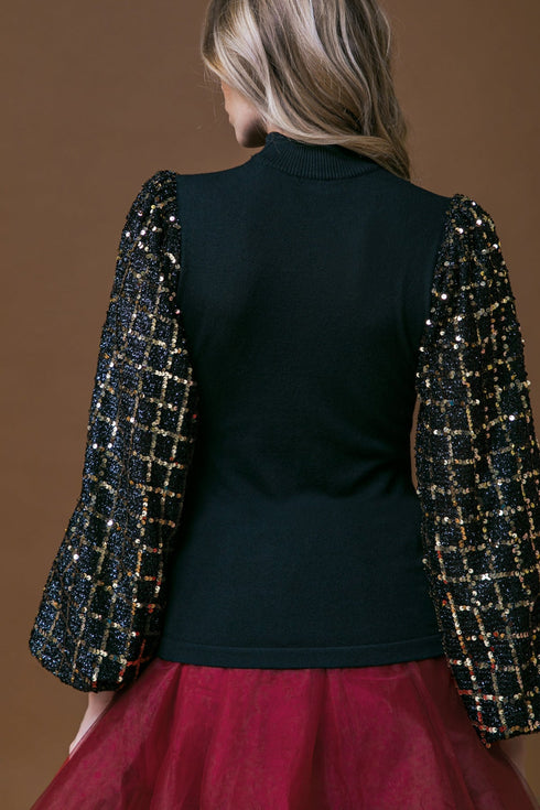 party-tomorrow-night-knit-top Flying Tomato-Sophia's Style-2