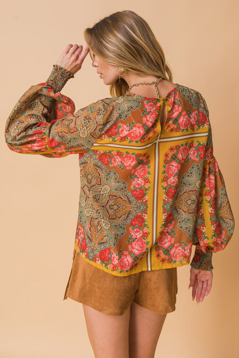 mood-setter-woven-top Flying Tomato-Sophia's Style-2