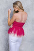 much-love-fuchsia-woven-top Flying Tomato-Sophia's Style-2