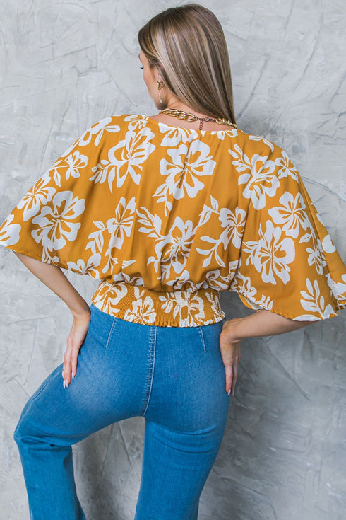 let-the-light-in-brown-woven-top Flying Tomato-Sophia's Style-2