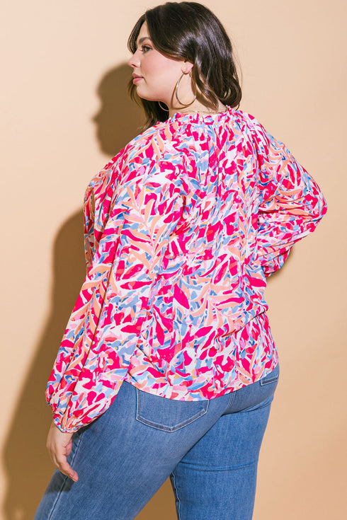 mistletoe-moment-woven-top Flying Tomato-Sophia's Style-8