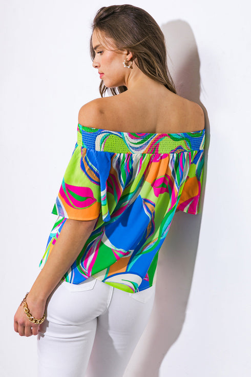 home-of-the-free-woven-top Flying Tomato-Sophia's Style-8