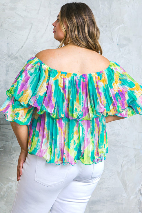 magnolia-santa-caterina-woven-top Flying Tomato-Sophia's Style-7