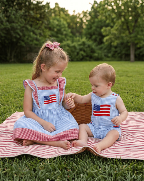 blue-gingham-american-flag-ruffle-dress-lil-cactus-sophias-style-2