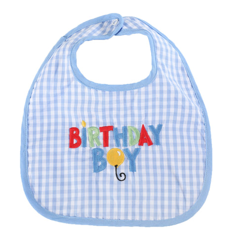 blue-gingham-birthday-boy-bib-lil-cactus-sophias-styleBaby Bib-1
