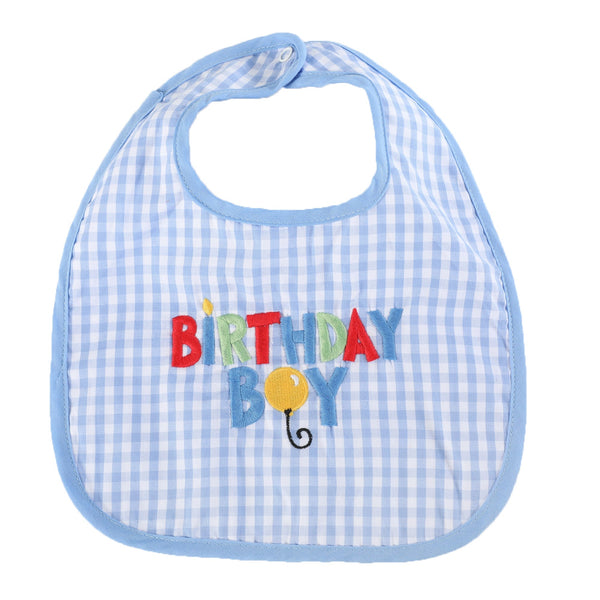 blue-gingham-birthday-boy-bib-lil-cactus-sophias-styleBaby Bib-1